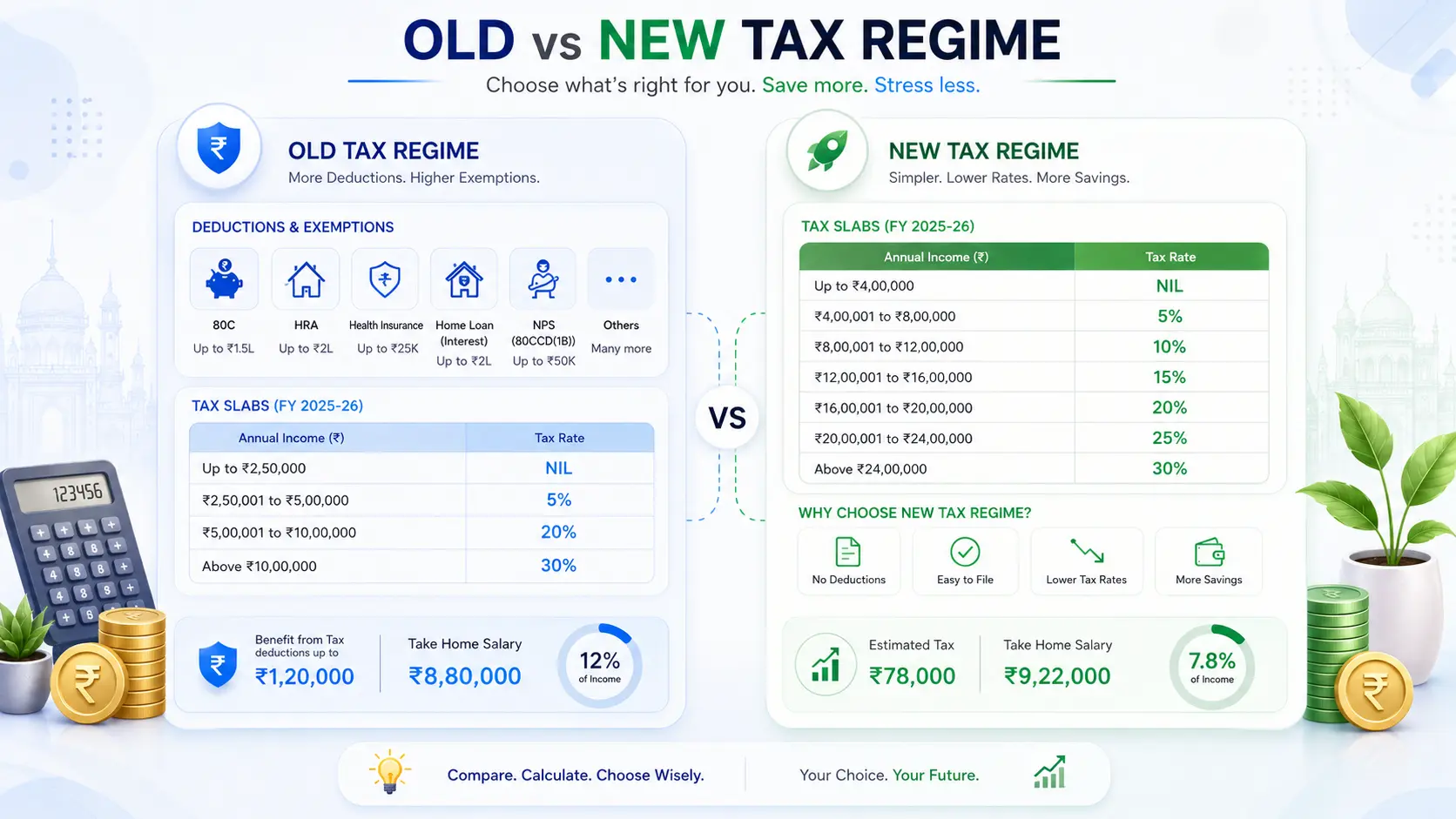Old vs. New Tax Regime: Which One Actually Saves You More Tax?